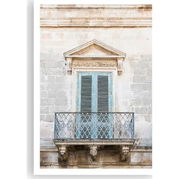 Obraz Plakát na zeď bez rámu 70x100 balkon obraz plakáty do obýváku ložnice