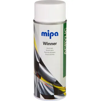Barva ve spreji MIPA WINNER BÍLÝ MATNÝ 400 ML AKRYLOVÝ SPREJ