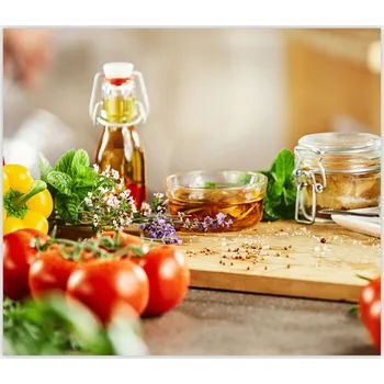 Kuchyňské prkénko Skleněná Ochranná Deska a Krájecí Prkénko | Indukce, Sporák ds-0543