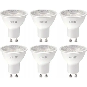 Žárovka Sada 6x prémiová LED žárovka GU10 5W studená bílá