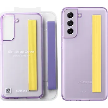 Pouzdro na mobilní telefon Zadní Kryt Samsung pro Samsung Galaxy S21 FE fialový