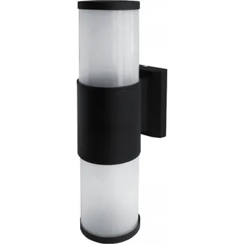 Nástěnné svítidlo Venkovní fasádní LED svítidlo, černé nástěnné světlo