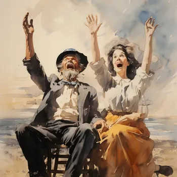 Plakát Plakát Okamžiky Radosti bez rámu 70 x 70 cm