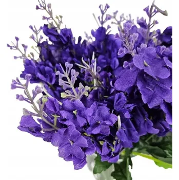 umělá květina Umělý Bez Kytice Větvička Květ - fialová