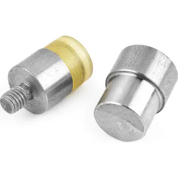 Knoflík Piston / aplikátor knoflíku na kšiltovku Varianta: nikl, Balení: 1 sada