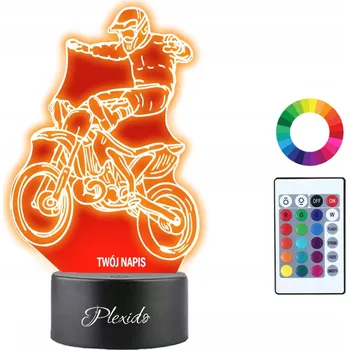 Lampička Plexido vícebarevná Noční lampa