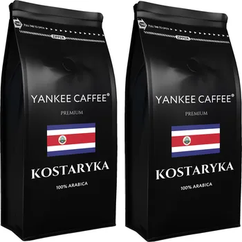 Arabica Yankee Caffee Kostarická zrnková Káva 2000 g