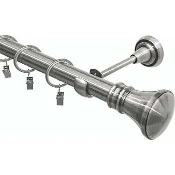 Garnýž Garnýž jednoduchý kovový nikl mix hrotů Imperia Deco 25 mm 360 cm