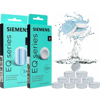 Příprava kávy Čisticí a odvápňovací tablety Bosch Siemens