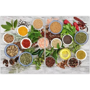 Kuchyňské prkénko Skleněná Ochranná Deska a Krájecí Prkénko | Indukce, Sporák ds-0490