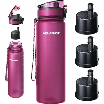 Filtrace vody Filtrační láhev Aquaphor City 0,8 l červená