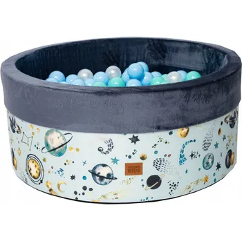 Suchý bazén Suchý bazén VELVET dětské hřiště pro děti KOSMOS 90x40 + 300 míčků