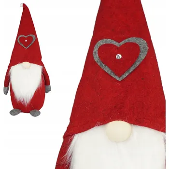 Vánoční dekorace Skřítek, trpaslík gnóm 60 cm vánoční dekorace, dárek