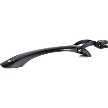 Blatník na kolo Simpla blatník 24'-29' HAMMER2 SDR na sedlovku zadní (černá/bílá)