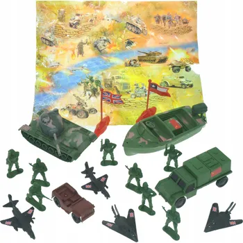 Figurka VOJÁČCI se zbraněmi a příslušenstvím