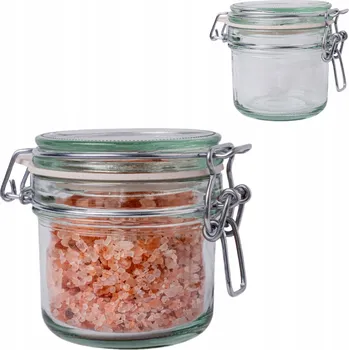 Sklenice 200 Ml skleněná zavařovací sklenice hermetická sklenice se skleněným víčkem Kuchyňská nádoba 200 ml