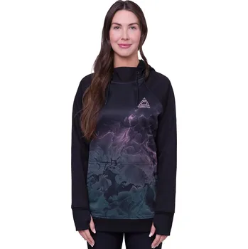 Dámská mikina 686 mikina - Wmns Bonded Flc Pullover Hoody Black (BLK)