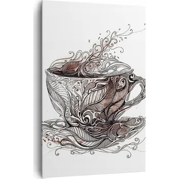 Obraz Velký obraz do obýváku XXL 80x120 abstrakce moderní na plátně obrazy