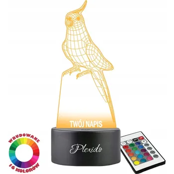 Lampička Noční lampa Plexido vícebarevná