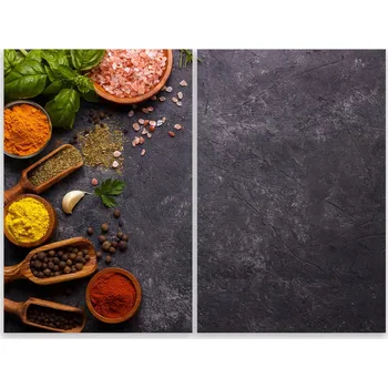 Kuchyňské prkénko Skleněná Ochranná Deska a Krájecí Prkénko | Indukce, Sporák ds-0069