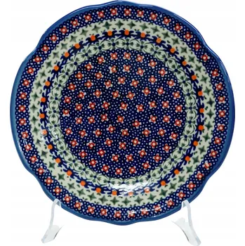 Talíř Keramický dezertní talíř 21,5 cm Bolesławiec