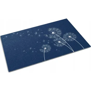 Rohožka Elegantní Venkovní Textilní Rohožka Květiny Pampeliška 60x40 cm