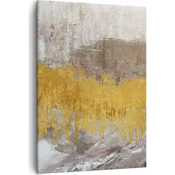 Obraz Obraz na plátně do obýváku ložnice 50x70 abstrakce obrazy na zeď