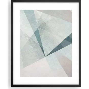 Obraz Obraz plakát na zeď v černém rámu 40x50 abstrakce plakáty do obýváku
