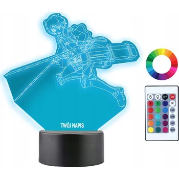 Lampička Plexido vícebarevná Noční lampa