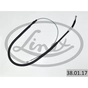 Lanko parkovací brzdy Tažné lanko, parkovací brzda LINEX 38.01.17