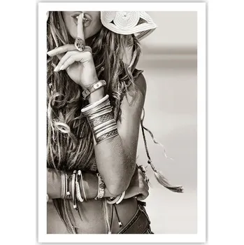 Obraz Plakát na zeď bez rámu 70x100 žena obraz plakáty do obývacího pokoje ložnice