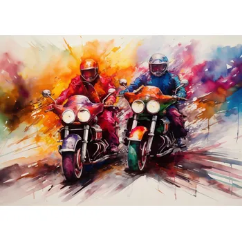 Plakát Plakát Adrenalin a Umění bez rámu 42 x 29,7 cm