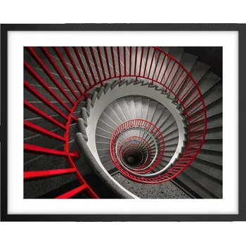 Obraz Foto obraz plakát na zeď v černém rámu 50x40 architektura do obýváku