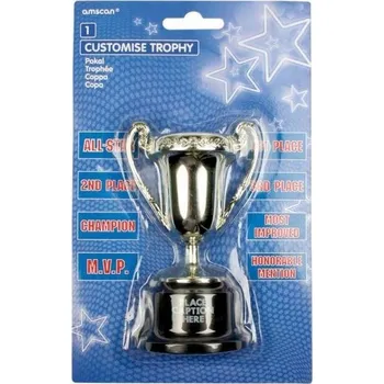 Zlatá trofej pohár šampiona s nálepkami 1 ks