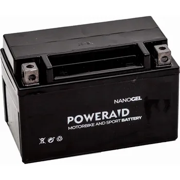 Motobaterie AKUMULÁTOR NANOGEL POWERAID 12V 7AH 110A YG7L-BS