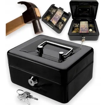 Pokladnička Kasička na klíče, na peníze fra