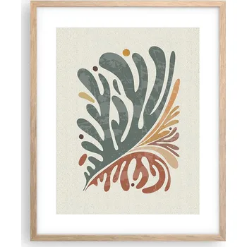 Obraz Obraz plakát na zeď v rámu světlý dub 40x50 boho foto plakáty do obýváku