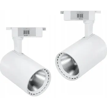 Decorya LED lištový reflektor bílý - 6500K 30W Studená bílá BARVA SVĚTLA