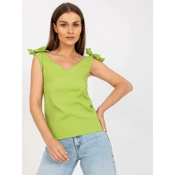 Rue Paris Dámský top Azah limetková S