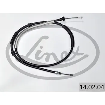 Lanko parkovací brzdy Tažné lanko, parkovací brzda LINEX 14.02.04