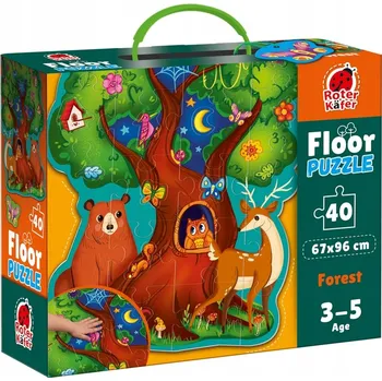 Puzzle Vzdělávací podlahové Puzzle pro děti Roter Kafer