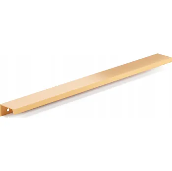 Nábytkové kování NÁBYTKOVÁ ÚCHYTKA MĚDĚNÁ MATNÁ LOFT HRANOVÁ L-486MM