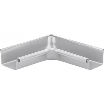 okap Roh hliníkový hranatý bílo hliníkový 400 mm vnitřní