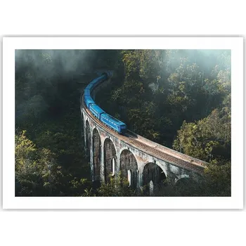 Obraz Plakát bez rámu do obýváku, ložnice 70x50 most moderní módní obraz