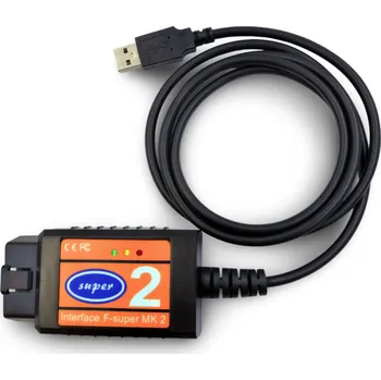 Autoelektronika OBD2 F-SUPER Diagnostický Adaptér pro FORD ABS, Tachometr