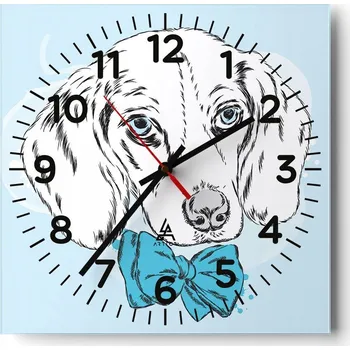 Hodiny Nástěnné hodiny do obýváku 40x40 Abstrakce Tiché hodiny Skleněné hodiny Bez hlučnosti