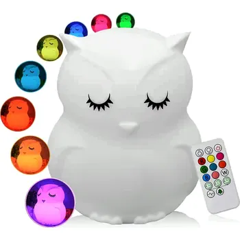 Lampička Noční lampa Maibang bílá