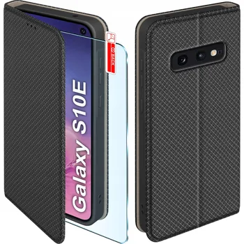 Pouzdro na mobilní telefon Flipové pouzdro KrainaGSM pro Samsung Galaxy S10e černé