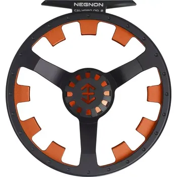 Rybářský naviják Muškařský naviják Negnon Calypso No.1 Black/Orange 0/4