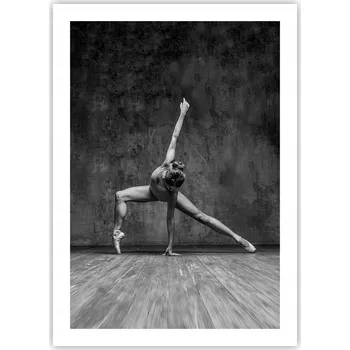 Obraz Plakát bez rámu do obýváku ložnice 50x70 gymnastika moderní módní obraz